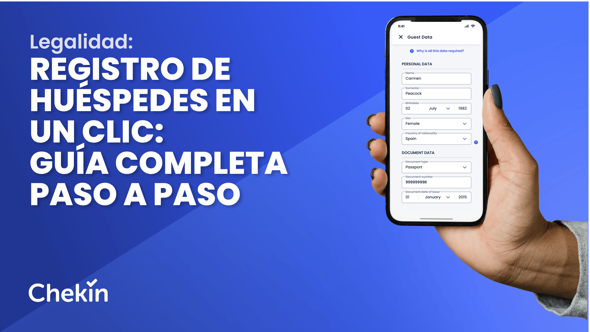 Registro de huéspedes en un clic: Guía completa paso a paso