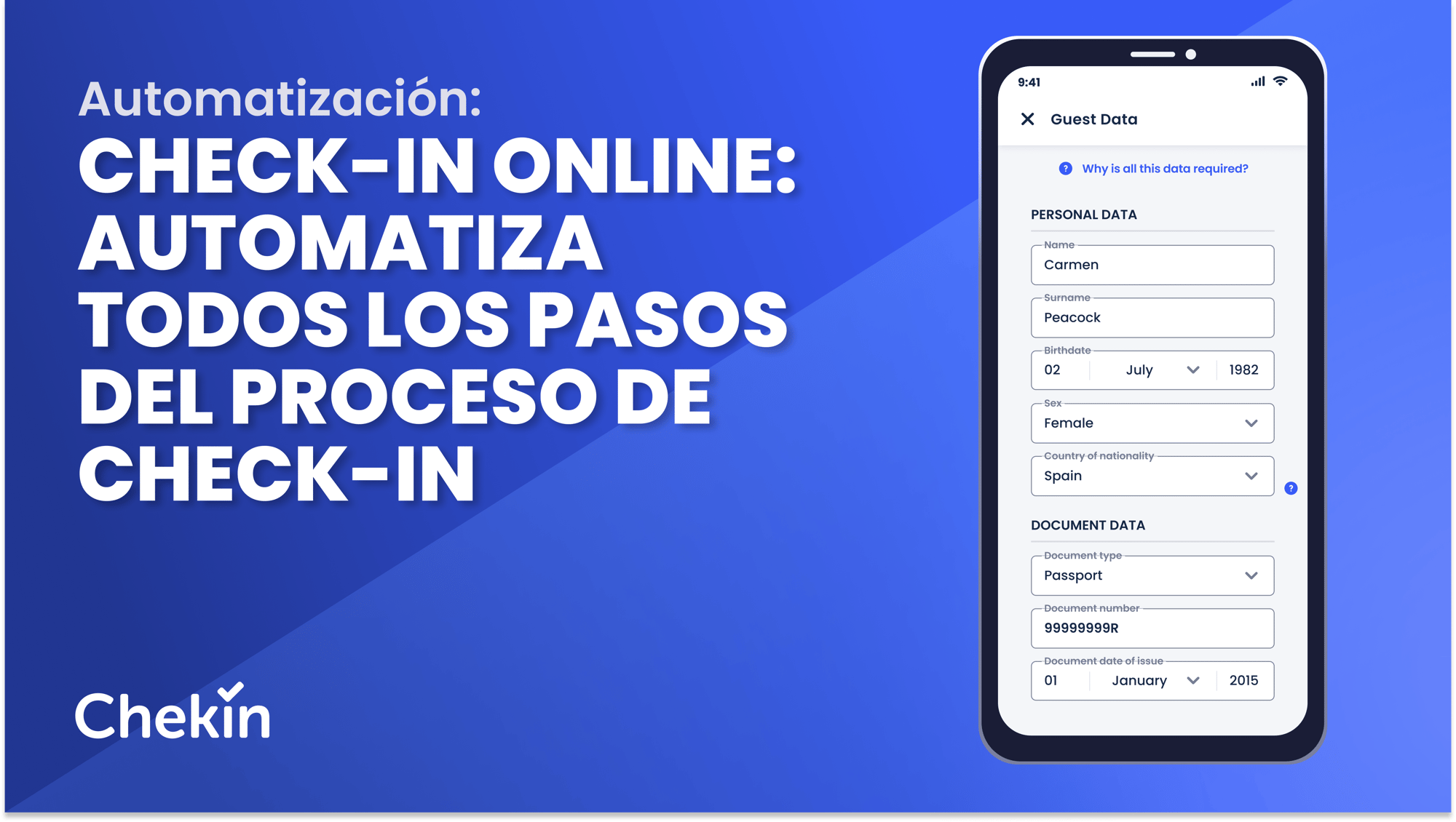 Check-in online: Automatiza todos los pasos del proceso de check-in